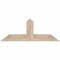 Ekena Millwork Portland Smooth Timber Gable Bracket, Douglas Fir, 48"W x 18"H x 5 1/2"D x 5 1/2"F, 9/12 Pitch GBW048X18X0606POR00SDF - alternate 1